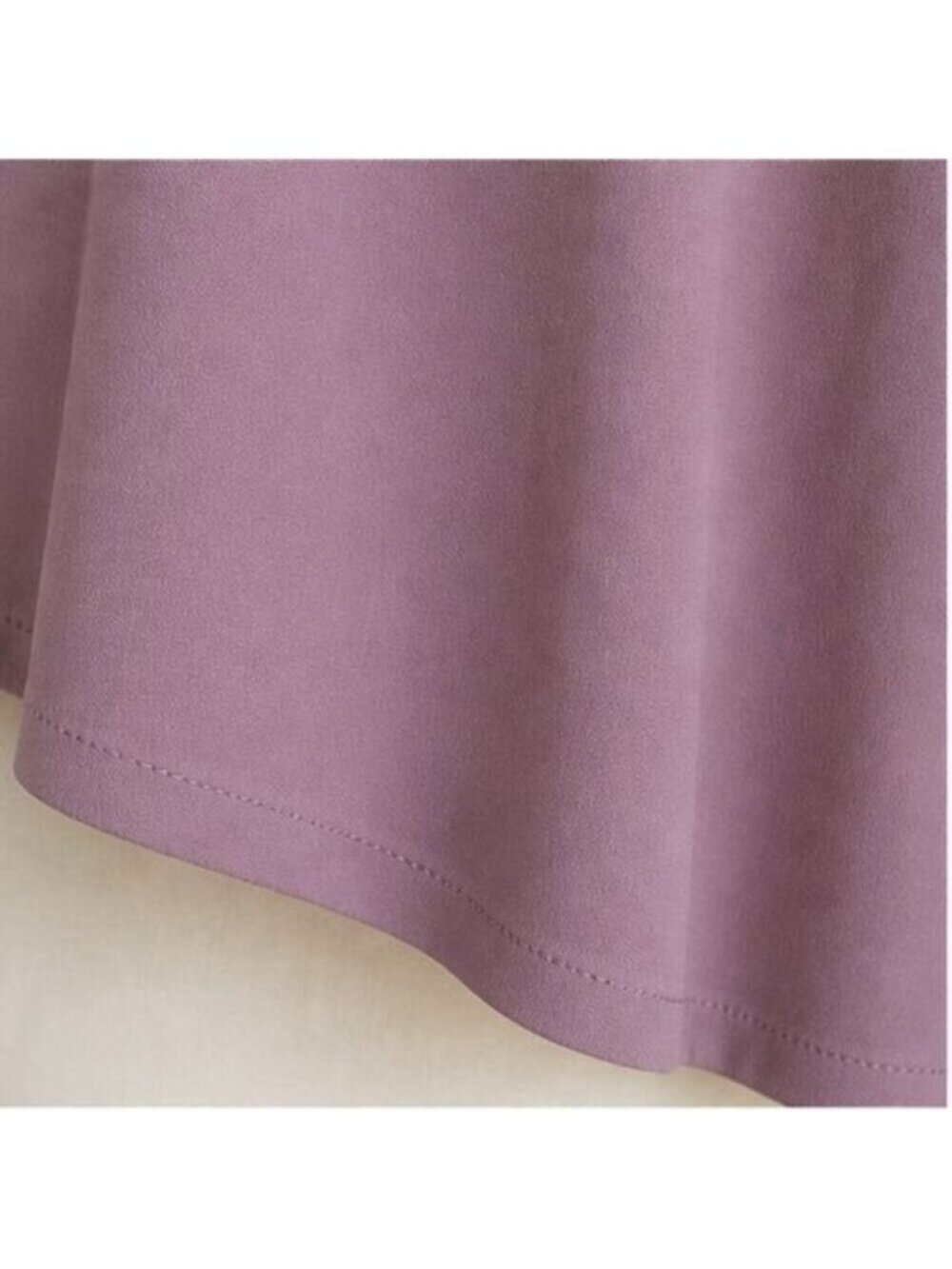 Mauve Ruffle Blouse - Picture 6 of 6